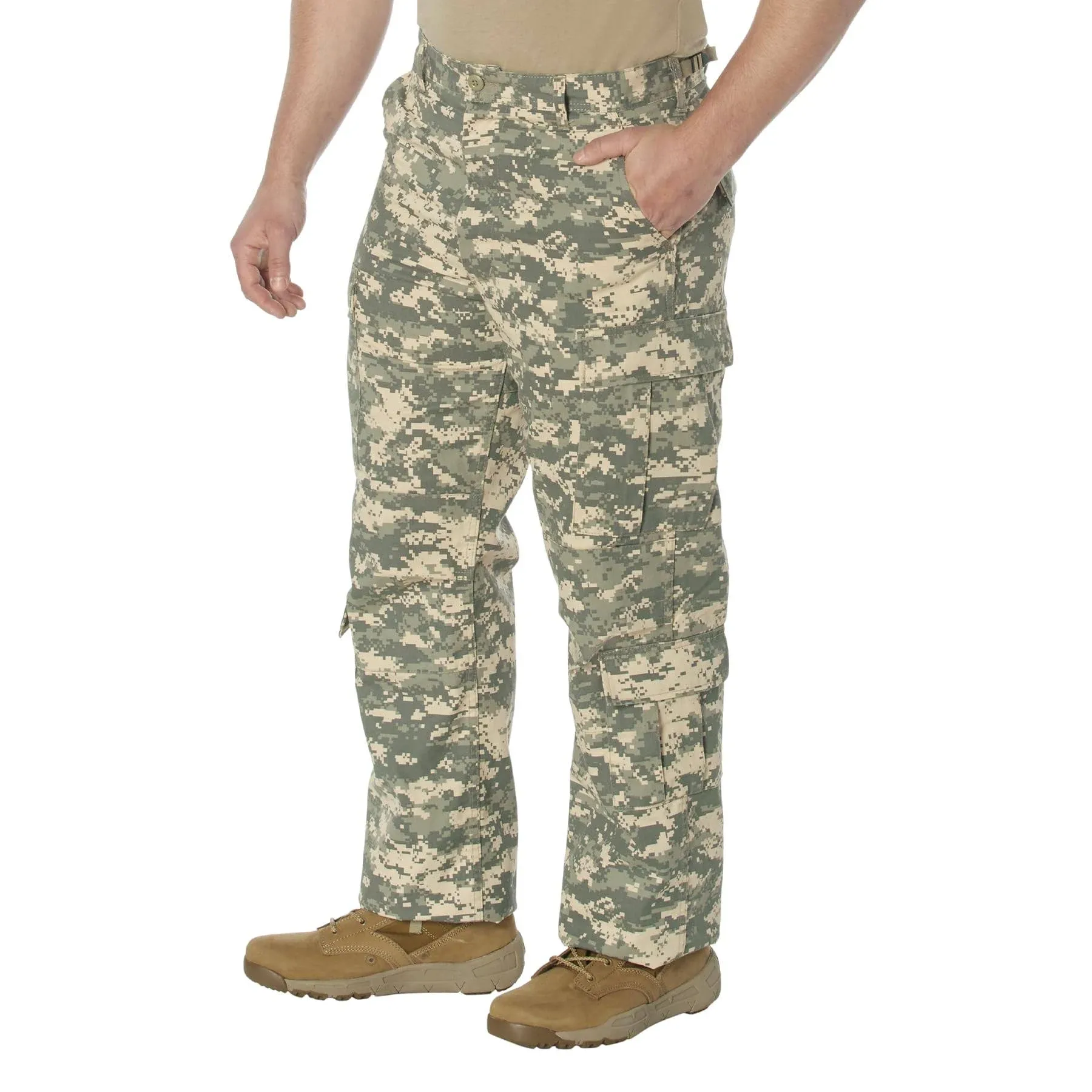 Rothco Vintage Camo Paratrooper Fatigue Pants (ACU Digital Camo)