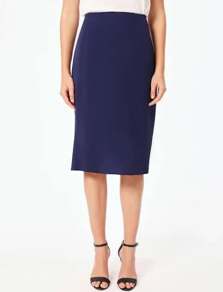 Plus Lana Skirt, Iconic Stretch Crepe