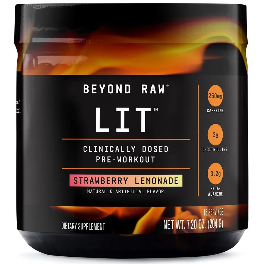 Beyond Raw Lit Pre-Workout