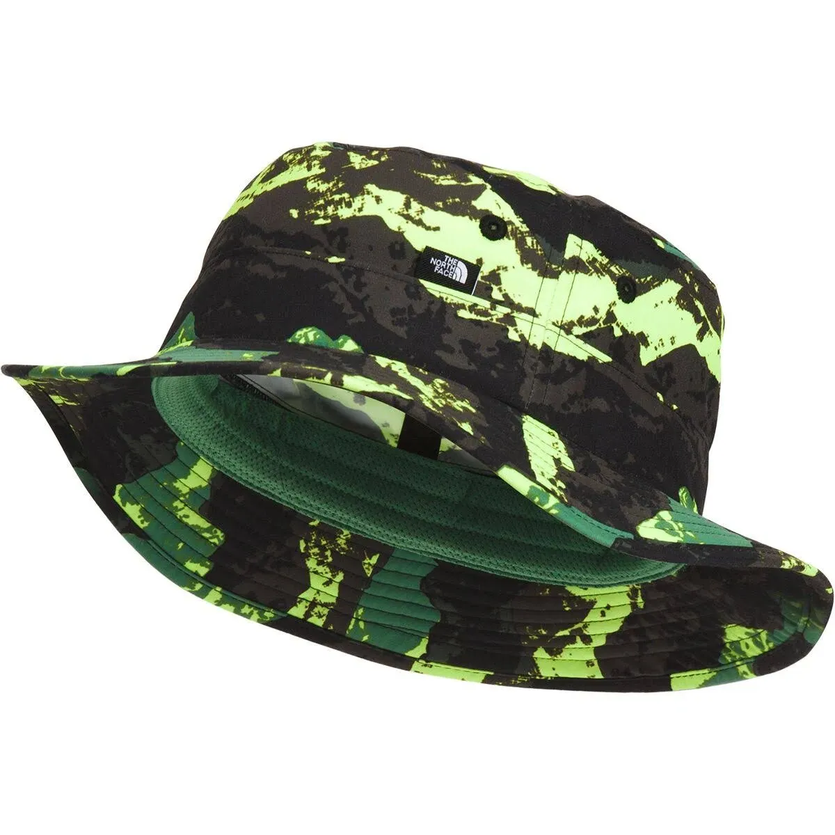 The North Face Class V Brimmer Hat - Kids' Deep Grass Green Mountain Panorama ...