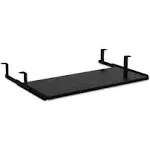 Alera Valencia Series Underdesk Keyboard/Mouse Shelf, Black