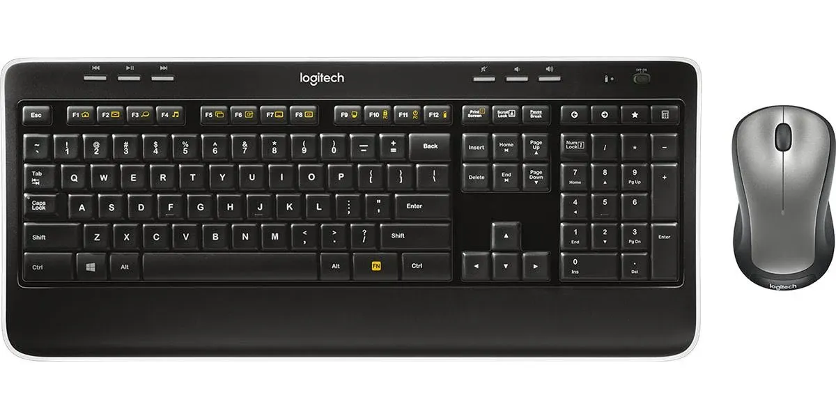 Logitech MK520 RF Wireless Mouse and Keyboard Combo Black - US Layout