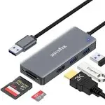 USB to HDMI Adapter 5-in-1 USB hub 3.0 with HDMI 1080p for Extended Monitor P...