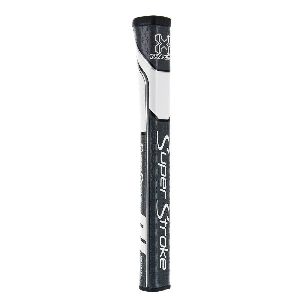 SuperStroke Traxion Pistol GT 2.0 Putter Grip - Grey/White