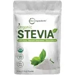 Keto-Friendly 4oz Organic Stevia Powder - 706 Servings of 0-Calorie Sweetness