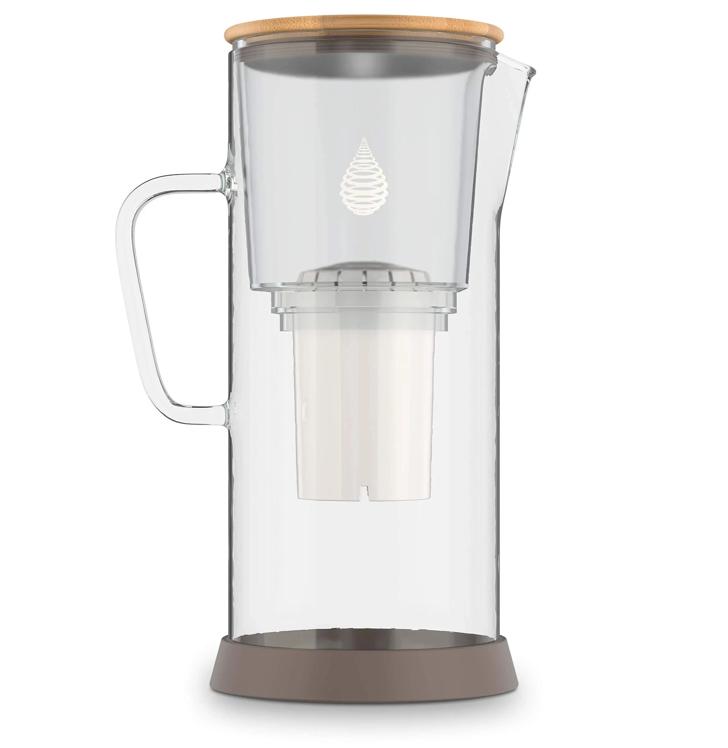 Invigorated Water PH Restore Glass Water Filter Pitcher