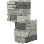 GenStone Faux Stacked Stone 90 Degree Outside Corner