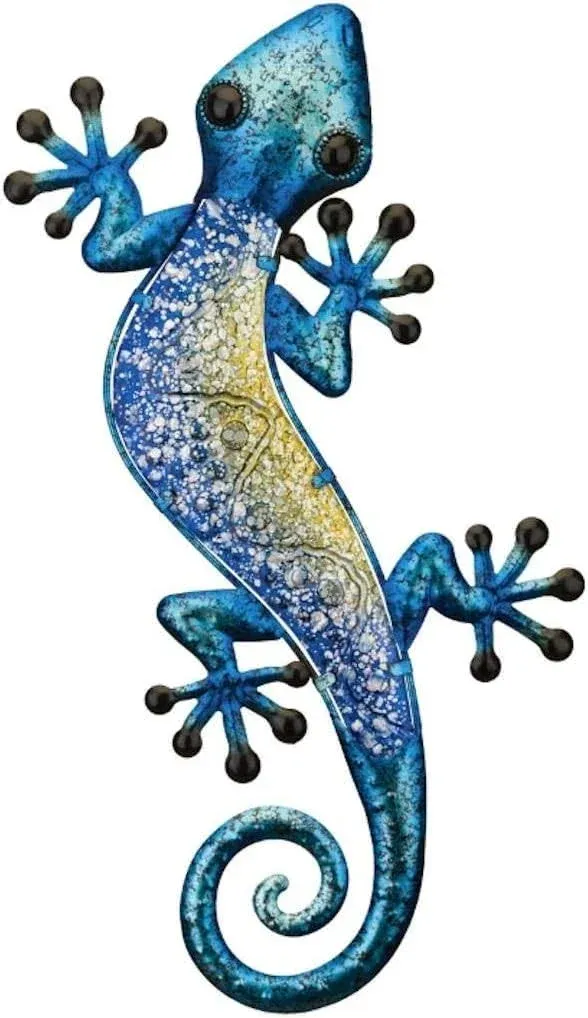 Regal Art & Gift 12361 Watercolor Gecko Decor 18-Blue Wall Décor