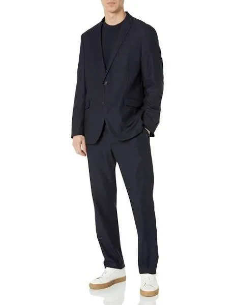 Kenneth Cole Reaction Men's Ready Flex Slim-Fit Suit - Black - 38S