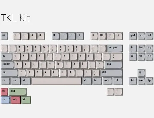 Drop + MiTo XDA Canvas Keycap Set