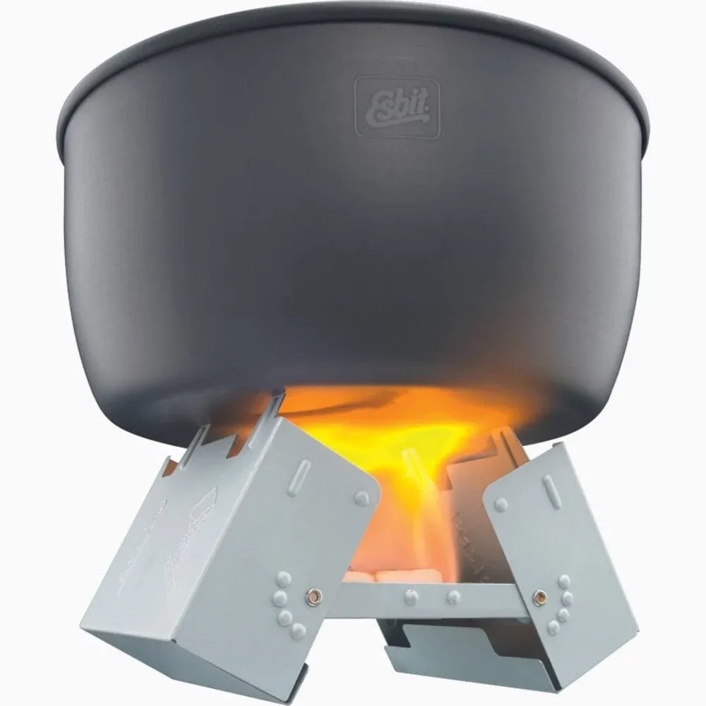 Esbit Ultralight Folding Pocket Stove with Solid Fuel Tablets