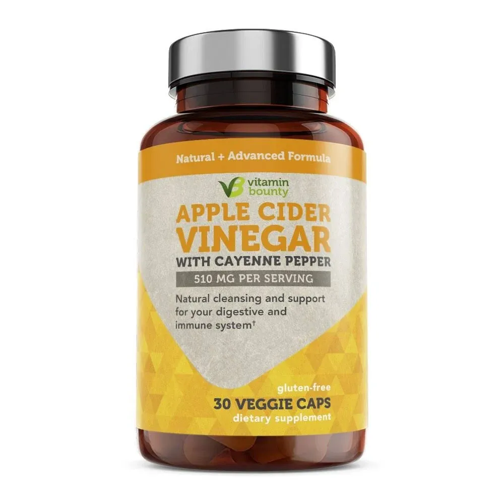 Apple Cider Vinegar - Veggie Capsules - 30ct