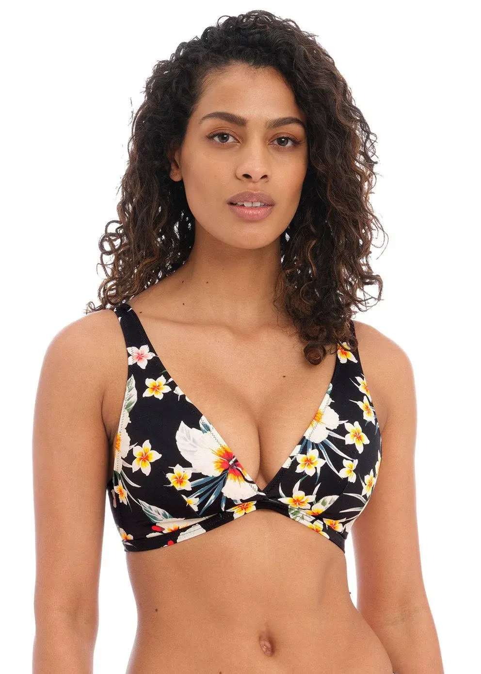 Freya Women's Standard Havana Sunrise Non Wired Triangle Bikini Top