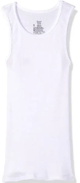 NEW! Hanes (5pack) Boys Size L White Tank Tops