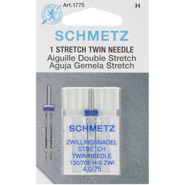 Schmetz Stretch Twin Machine Needle Size 4.0/75 1/PKG