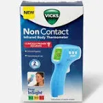 Vicks Body Thermometer, Infrared, Non Contact