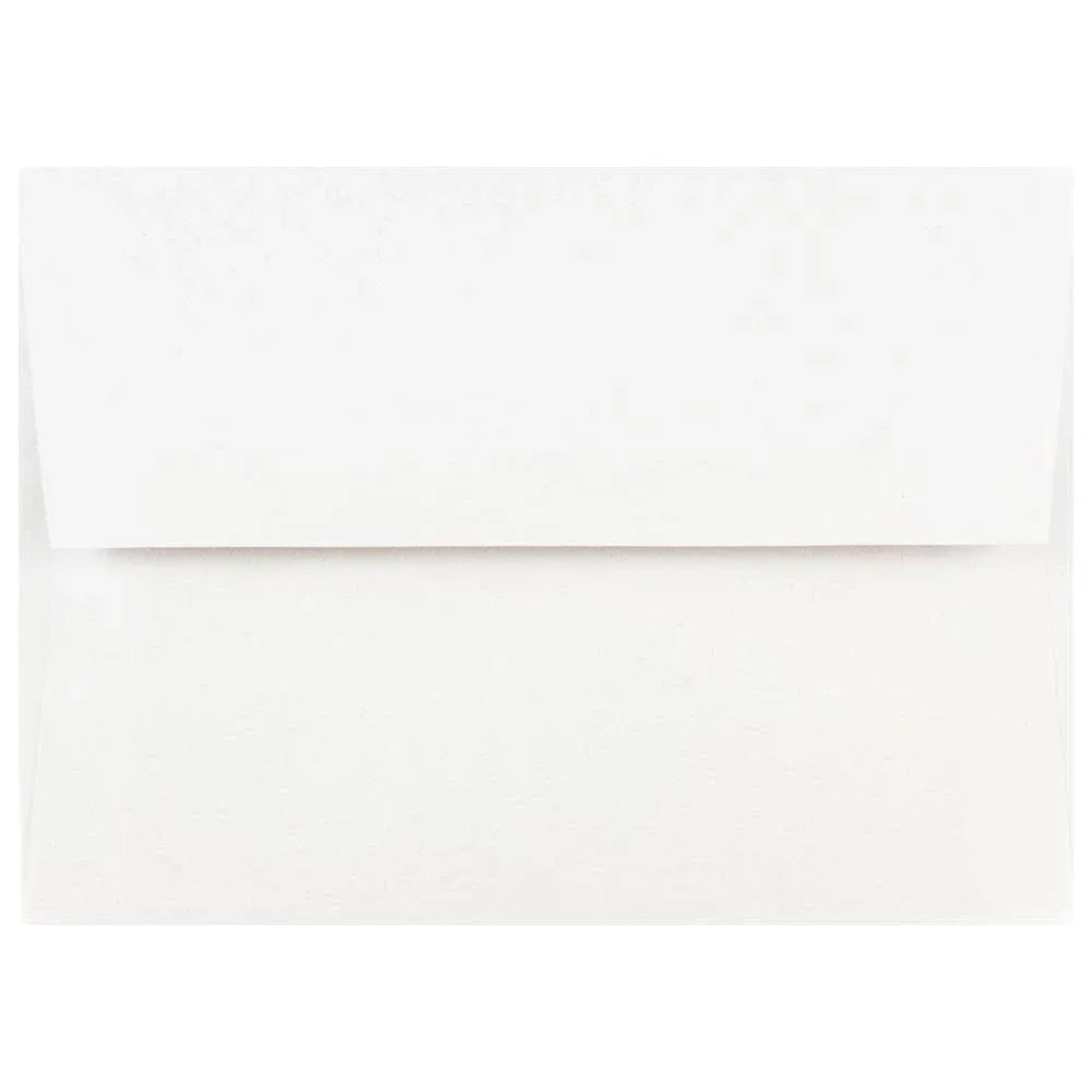 Jam Paper A7 Invitation Envelopes - 5 1/4 x 7 1/4 - White - 50/Pack