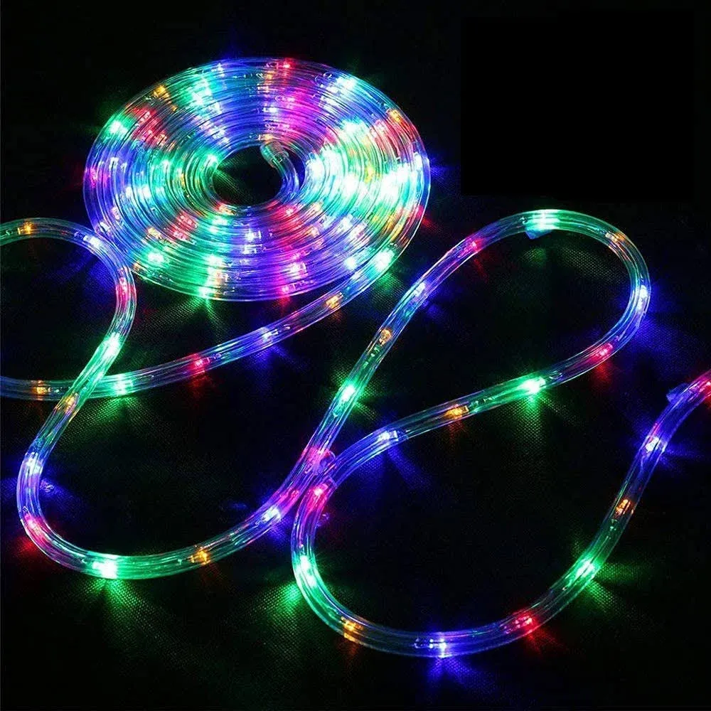 LED Rope Lights Battery Operated String Lights-40Ft 120 LEDs 8 Modes Outdoor Waterproof Fairy Lights Dimmable/Timer with Remote for Camping Party Garden Holiday Decoration