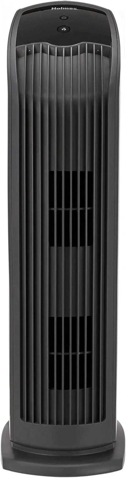 Holmes HEPA-Type Tower Medium Room Air Purifier, 188 Sq. Ft. Coverage, Black