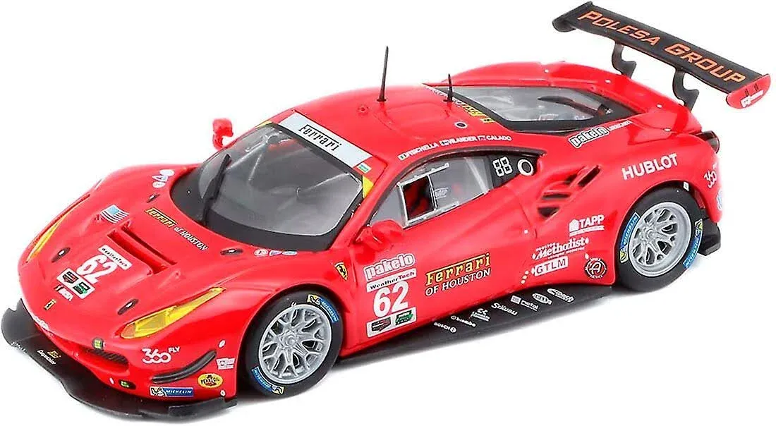 BBURAGO 1:43 FERRARI 2008 F430 GTC DIECAST MODEL RACING CAR NEW IN BOX 