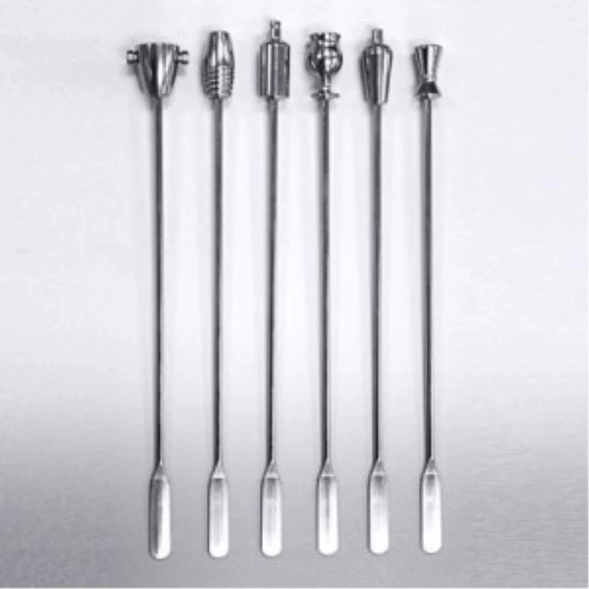 Prodyne Swizzle Sticks, Stainless Steel, Set of 6