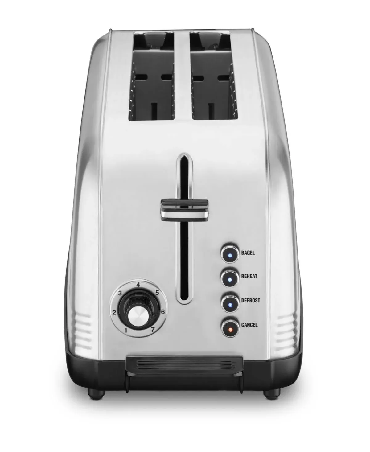 Cuisinart CPT-2500 Long Slot Toaster, Stainless Steel, Silver, 2-slice long slot