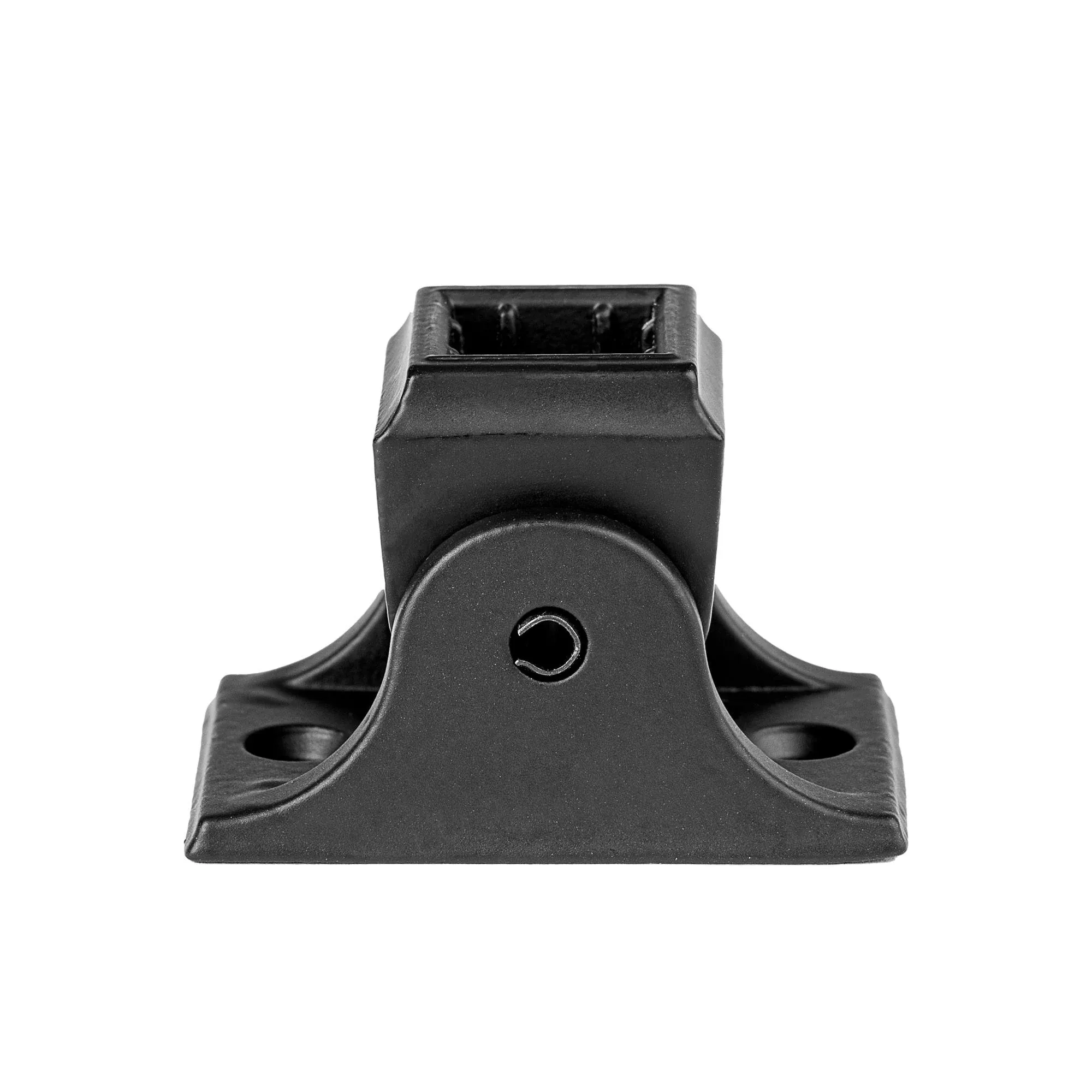 Nuvo Iron Black Surface Mount Stair Rail Connector for 1/2 in. Interior Balusters ...