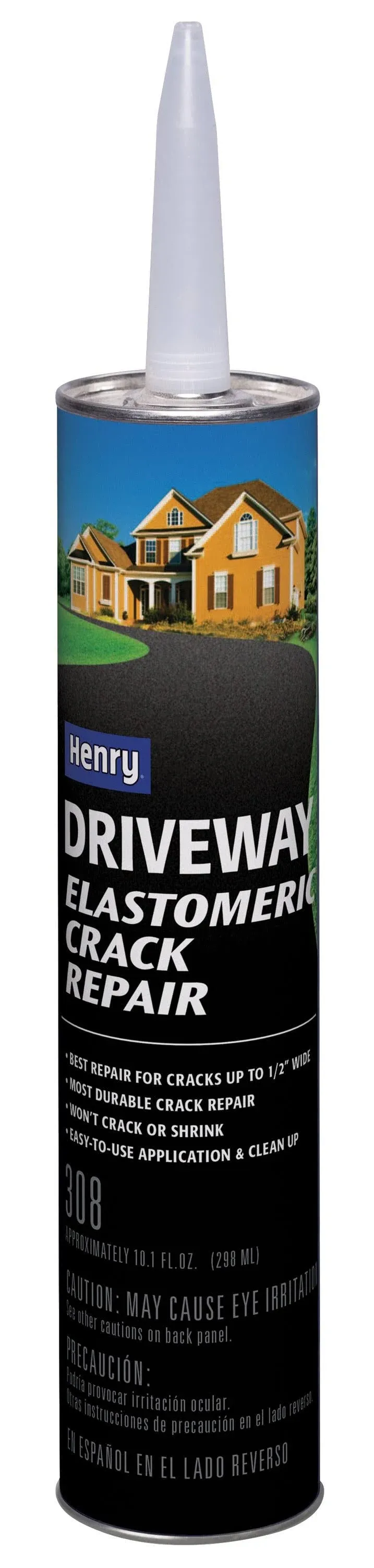 Henry Company HE308004 Premium Elastomeric Blacktop Driveway Crack Repair