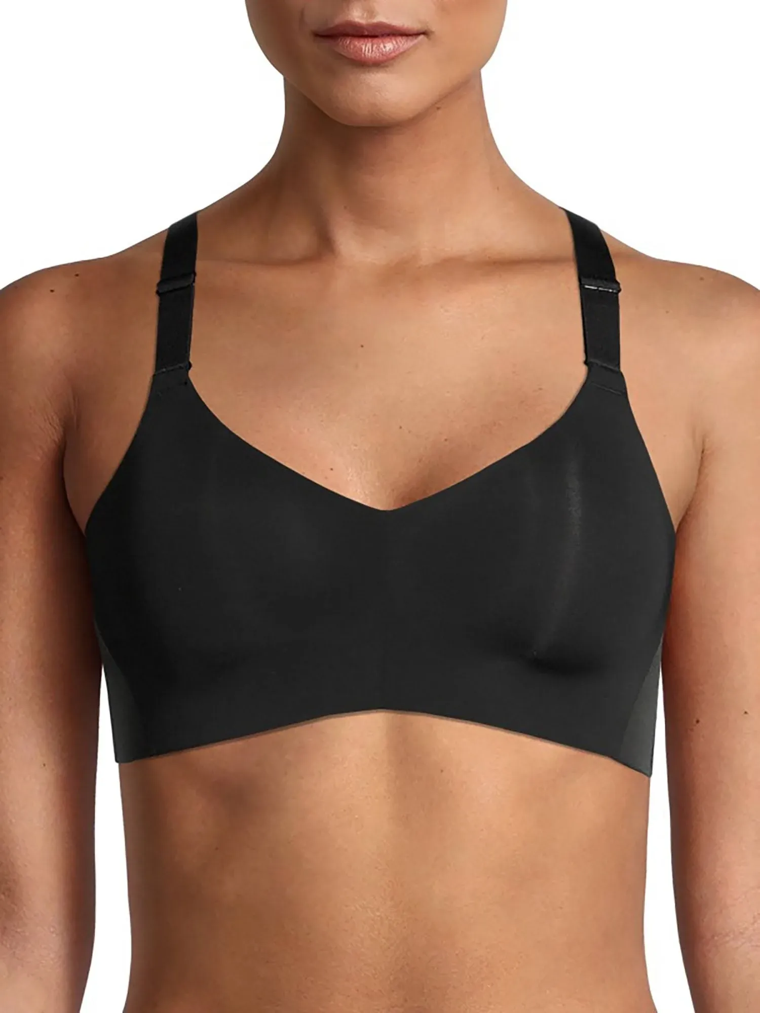 Avia Women&#039;s Wireless Black Sports High Support Bra XL (D-DD)