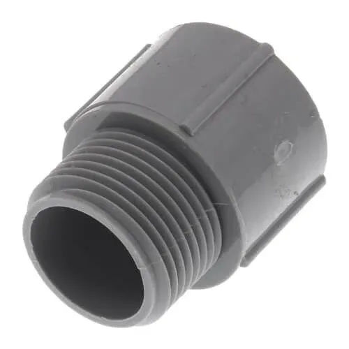 PVC Terminal Adapter, Electrical, 3/4-In.