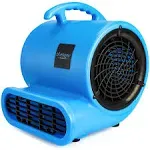 blessny 1/2HP ETL Listed Carpet Dryer fan, 2200cfm Air Blower Mover for Home Drying, 15ft Long Cord Portable Floor Blower Fan with 3-Speeds Daisy