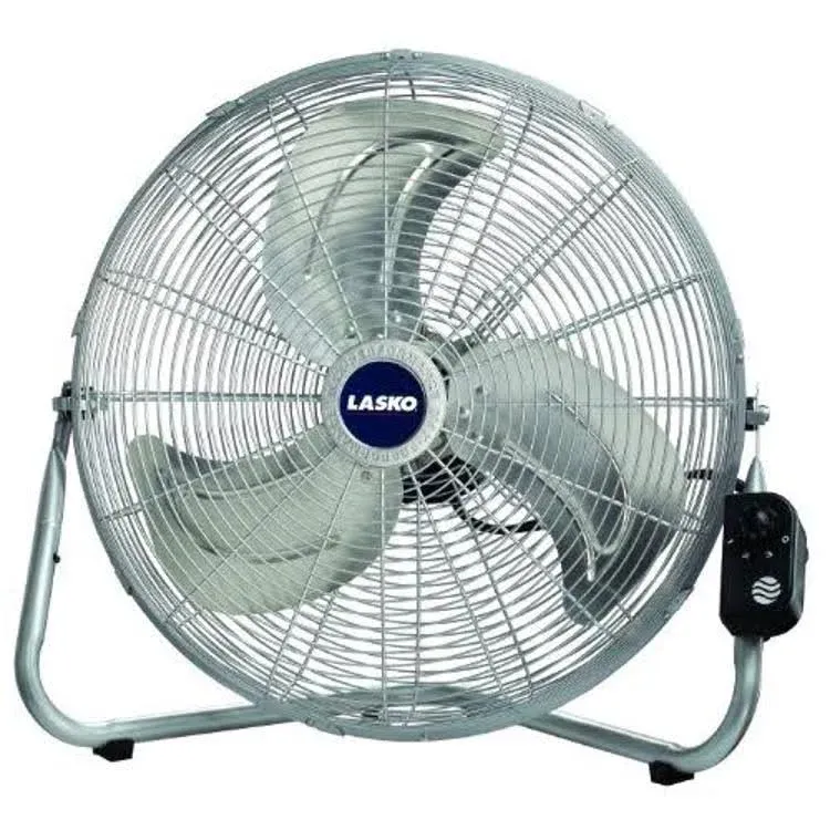 Lasko Max Performance 20-inch 3-Speed Floor Fan, Silver (2265QM) | Staples