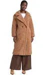 UGG Women's Gertrude Long Teddy Coat