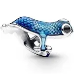 Pandora Metallic Blue Gecko Charm - 792701C01