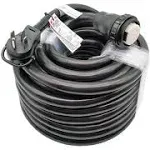 Parkworld 100 ft. STW 6/3 Plus 8/1 RV/Marine 50 Amp 125-Volt/250-Volt Extension ...