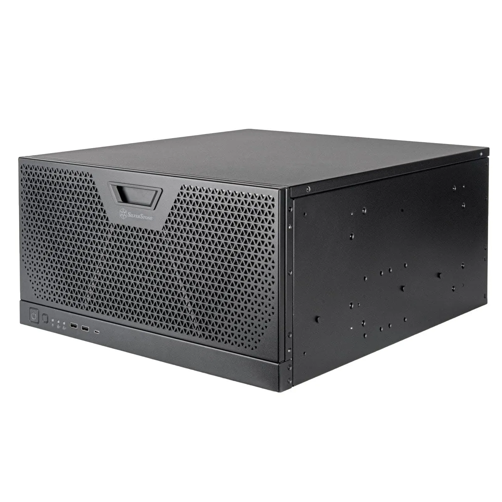 SilverStone Technology RM51 5U Rackmount Server Chassis with Dual 180mm Fans and Enhanced Liquid Cooling Capability, SST-RM51