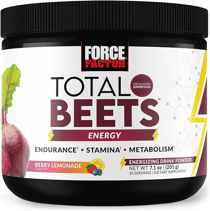 Force Factor, Total Beets, Original Drink Powder, Pomegranate Berry,  7.4 oz (210 g)