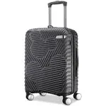 American Tourister Mickey 20 inch Hardside Spinner Luggage, Black