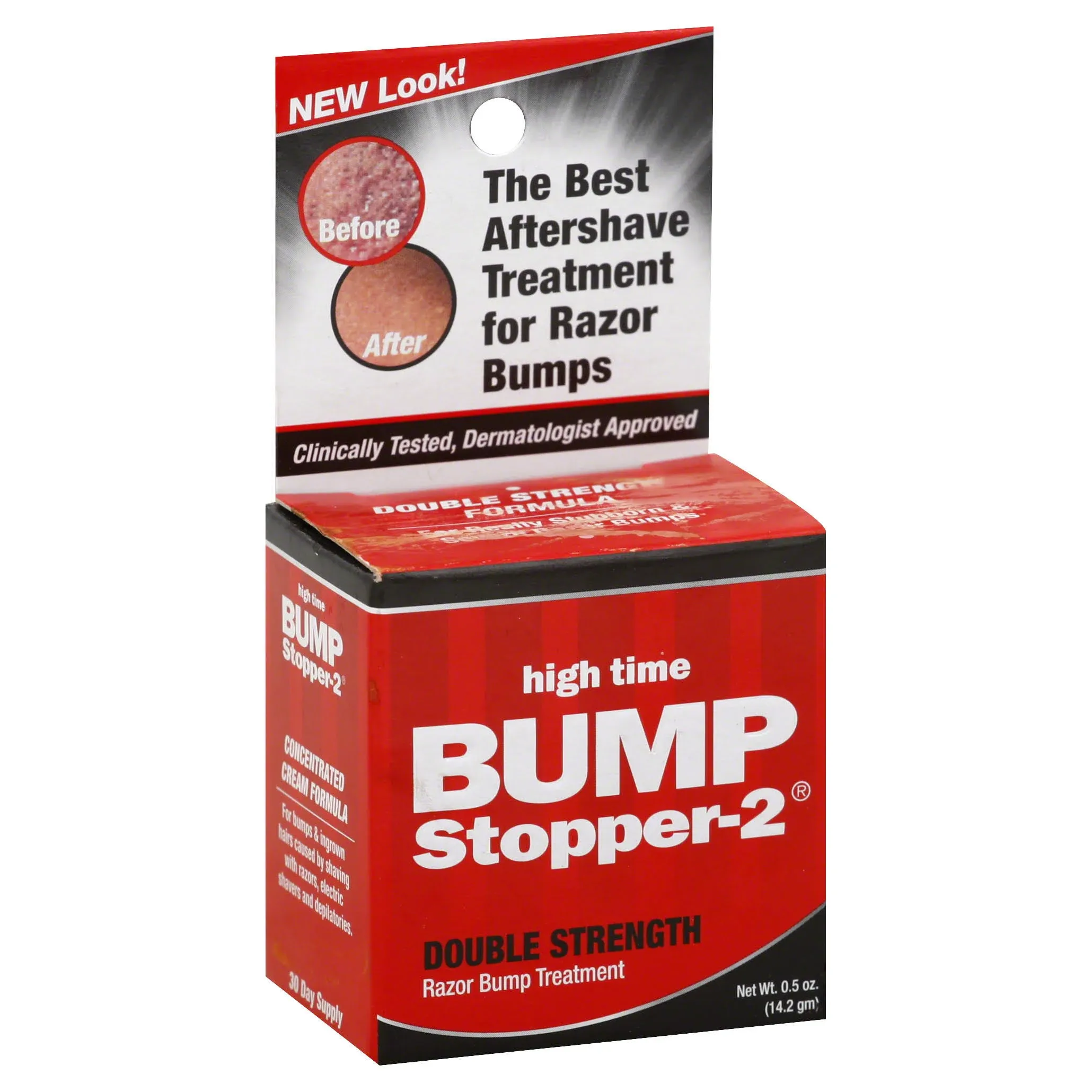 High Time Bump Stopper-2 Double Strength Razor Bump Treatment 0.5 oz