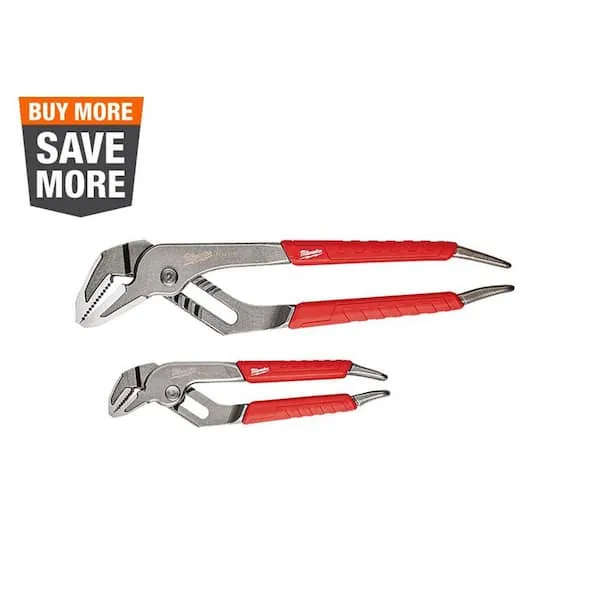 Milwaukee 48-22-6330 - 6" & 10" Straight Jaw Pliers Set