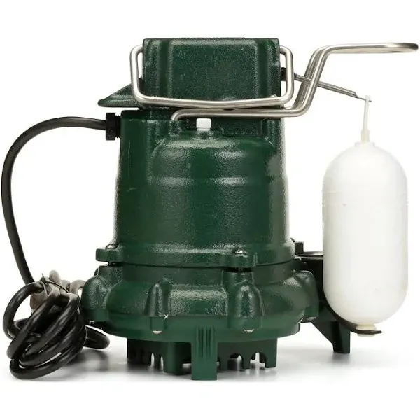 Zoeller M53 Mighty-Mate 1/3 HP Submersible Sump Pump