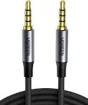 Ugreen 3.5mm Audio Aux Cable Mic 4-Pole TRRS Male to Male Stereo Jack