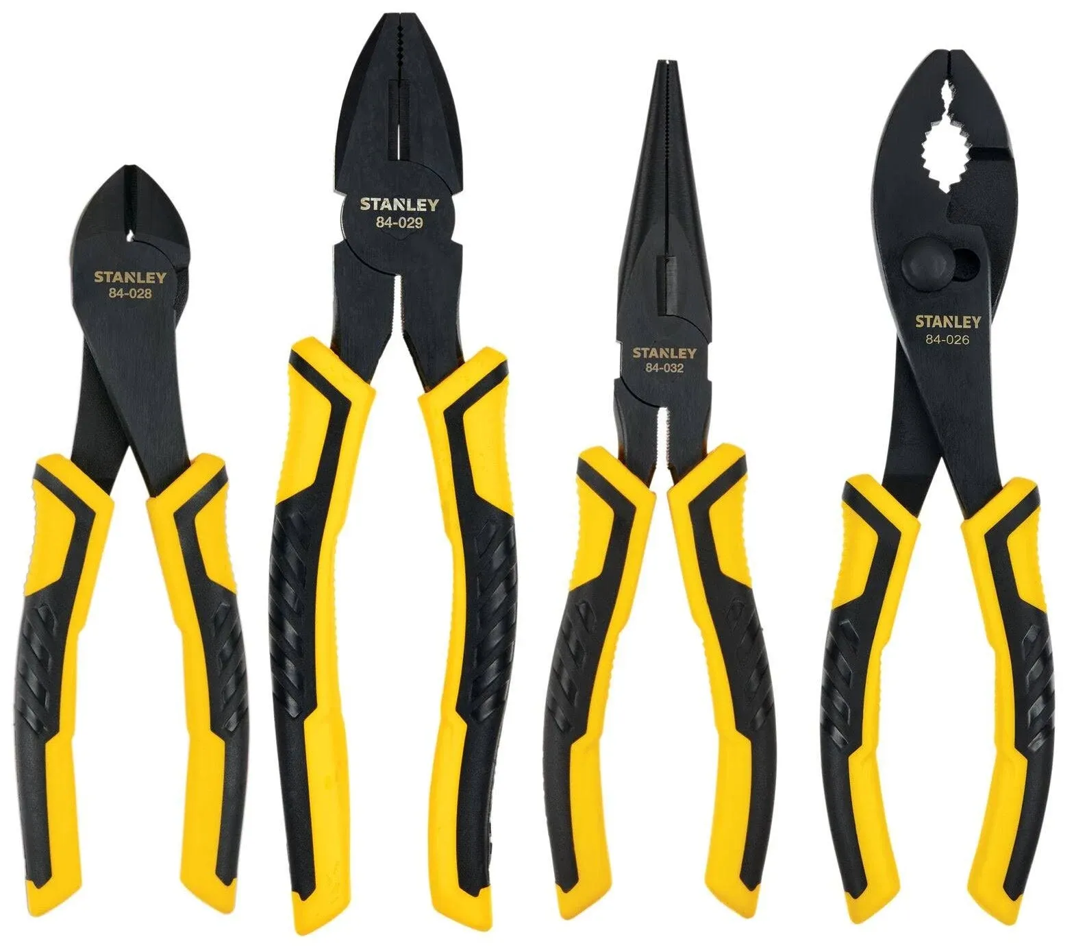 Stanley 84-058 Plier Set: 4 Piece Assortment