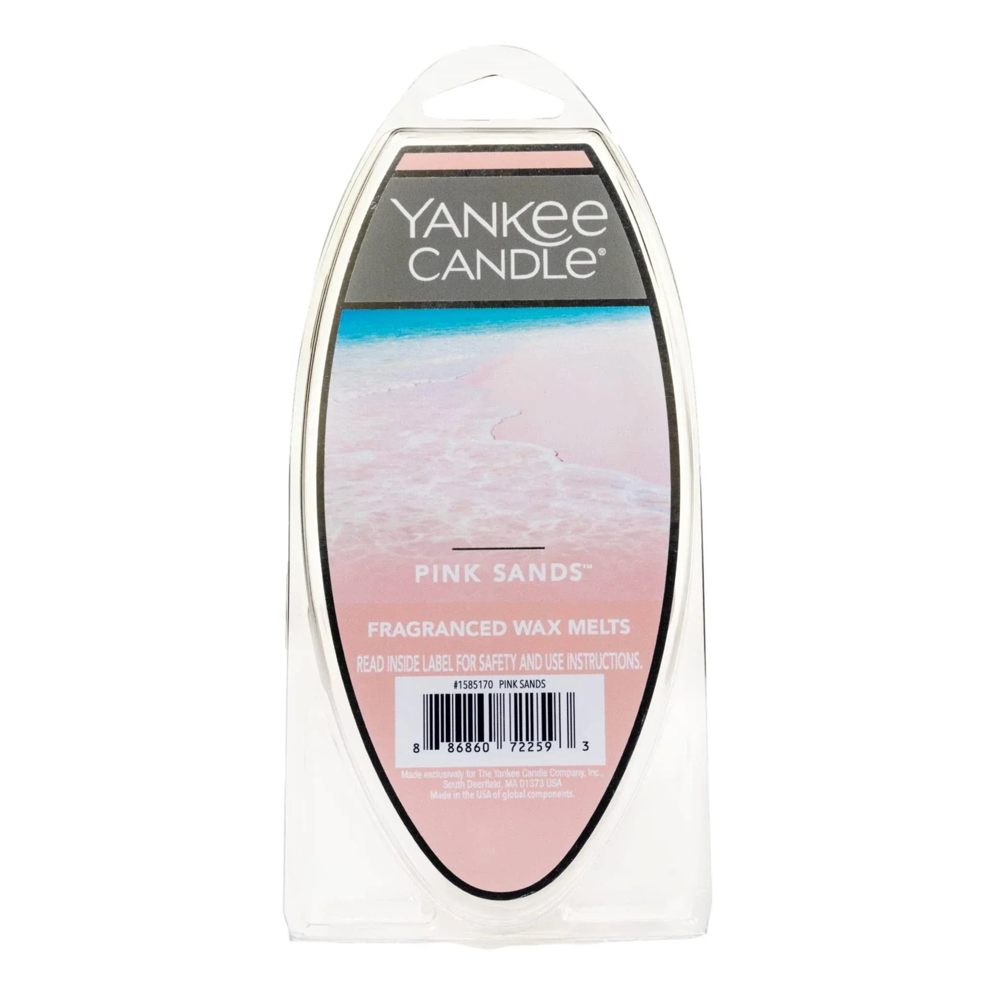 New Yankee Candle Fragranced Wax Cube Melts - Pink Sands 