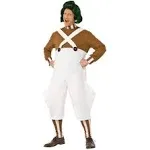 Willie Wonk Oompa Loompa Halloween Costume One Size Adult New