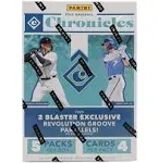 2022 Panini Chronicles Baseball Blaster Box - 5 Packs per Box - 4 Cards Per Pack - 20 Trading Cards Per Box, (22PABCHR-BXB)2022 Panini Chronicles Baseball Blaster Box - 5 Packs per Box - 4 Cards Per Pack - 20 Trading Cards Per Box, (22PABCHR-BXB)