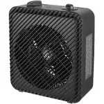 Pelonis 1500W 3-Speed Electric Fan-forced Space Heater, Psh08f1abb, Black