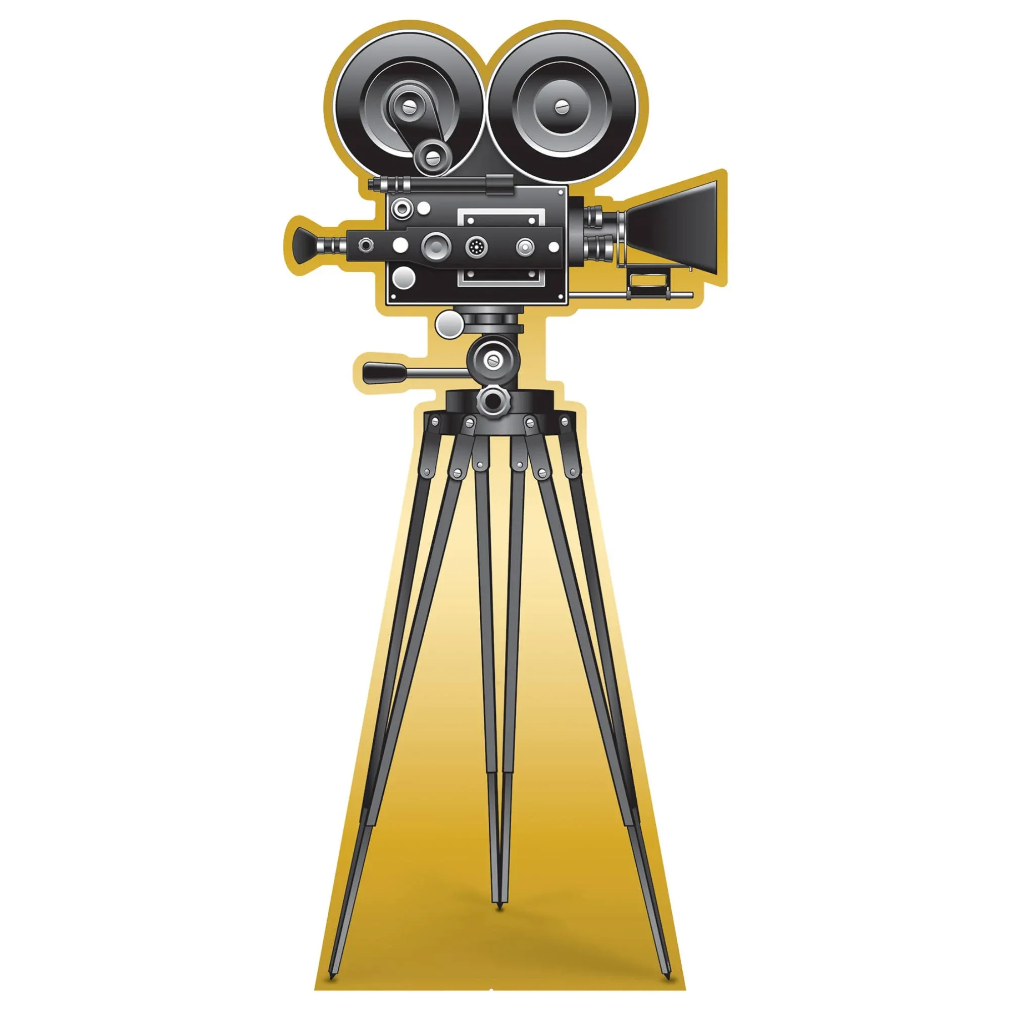 Beistle Red Carpet Movie Camera Stand-Up