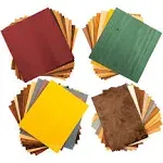 Peachtree Woodworking Supply Veneer Variety Pack for Marquetry and Inlay Work with 15 Square Feet of Domestic • Exotic • Various Grain and Color Dyed