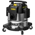 DeWalt 5 Gallon Stainless Steel Wet/Dry VAC 4 Peak HP Horsepower Shop Vacuum Cleaner Dxv05s